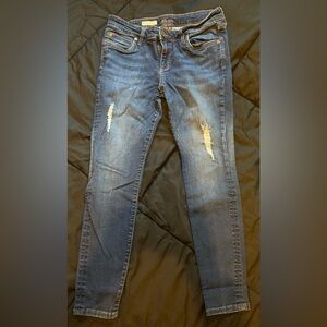 Kut from the Kloth Medium Wash Jeans Size 10 Petite Woman’s Toothpick Skinny